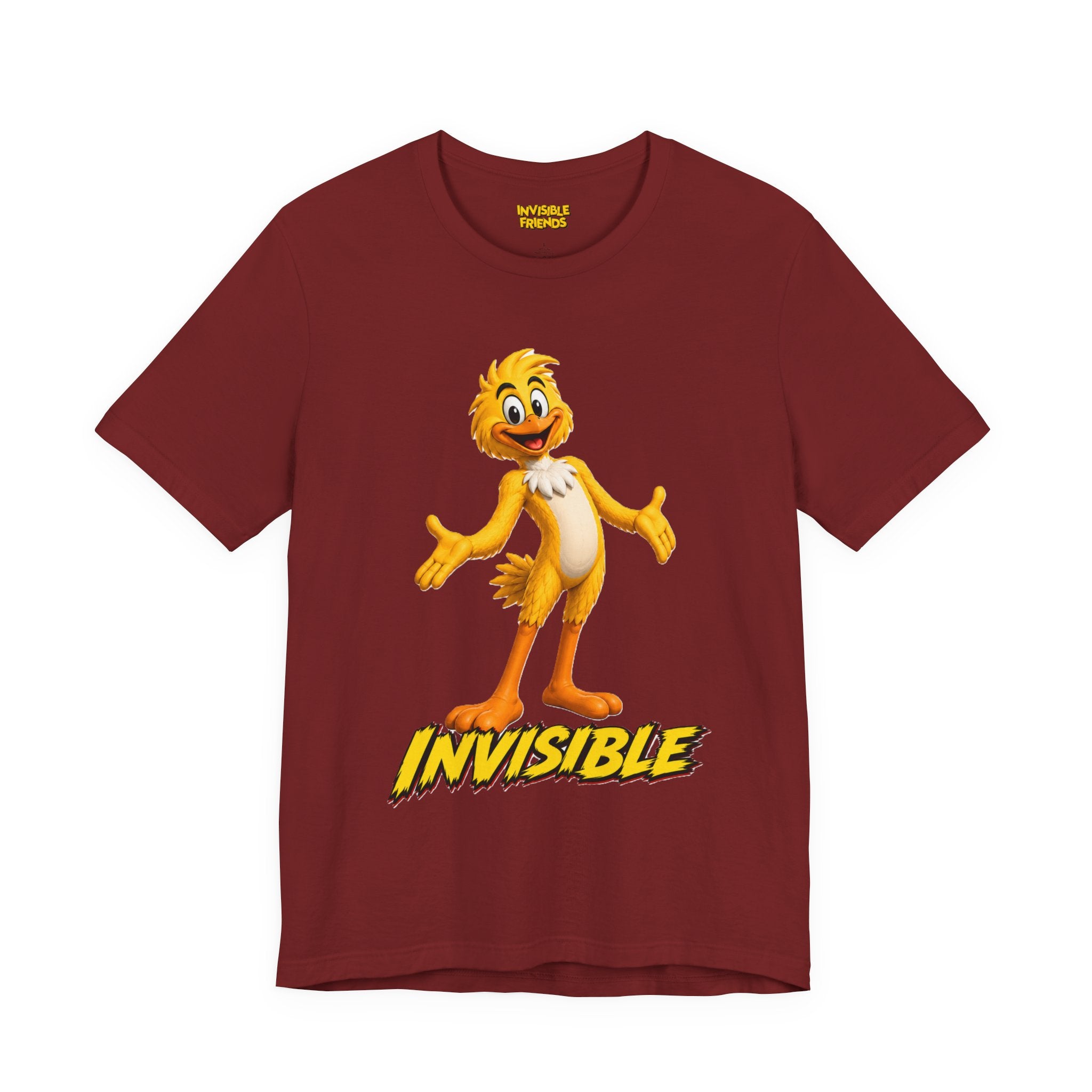 Adult - 2026 Unisex Jersey Short Sleeve Tee of Invisible the Canary