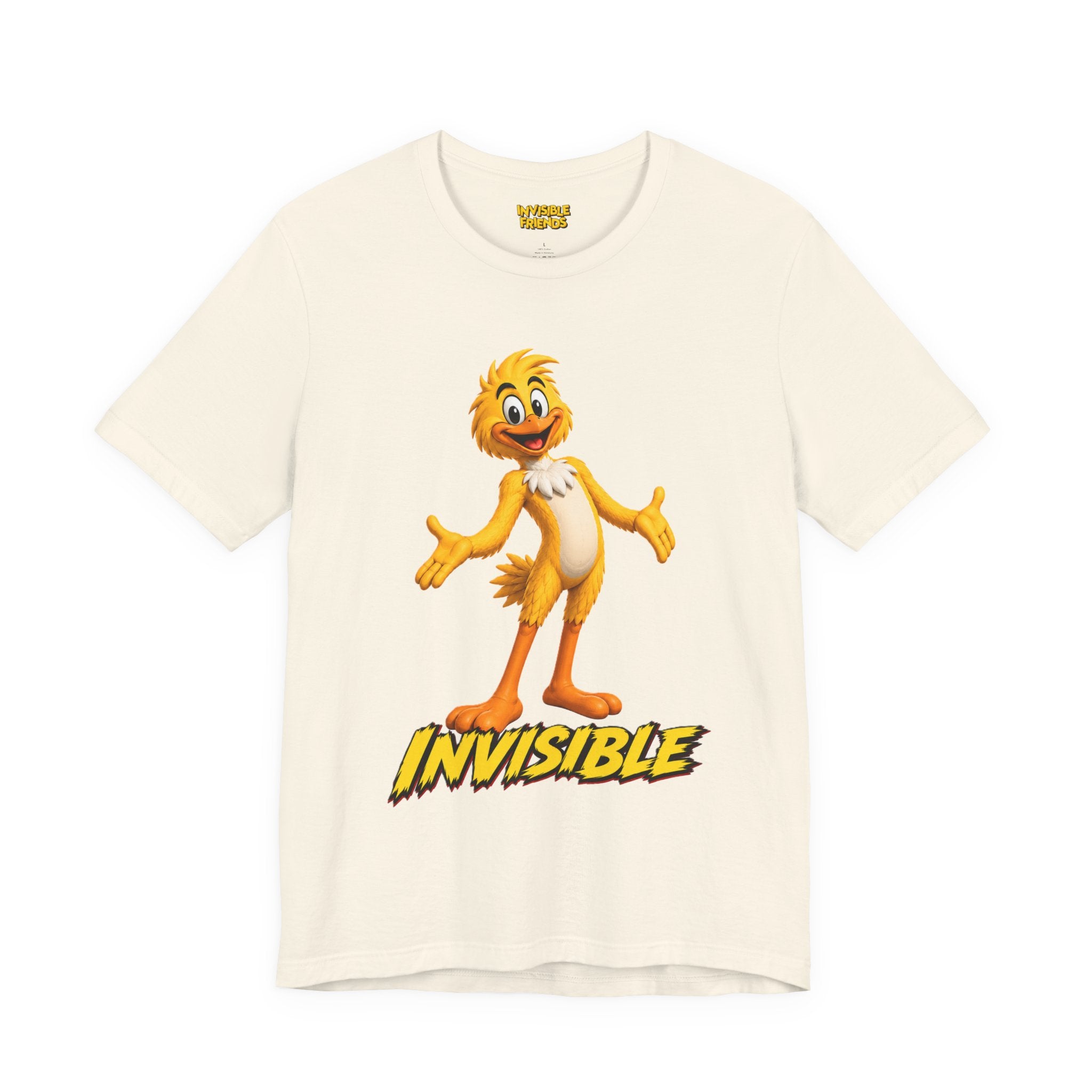 Adult - 2026 Unisex Jersey Short Sleeve Tee of Invisible the Canary