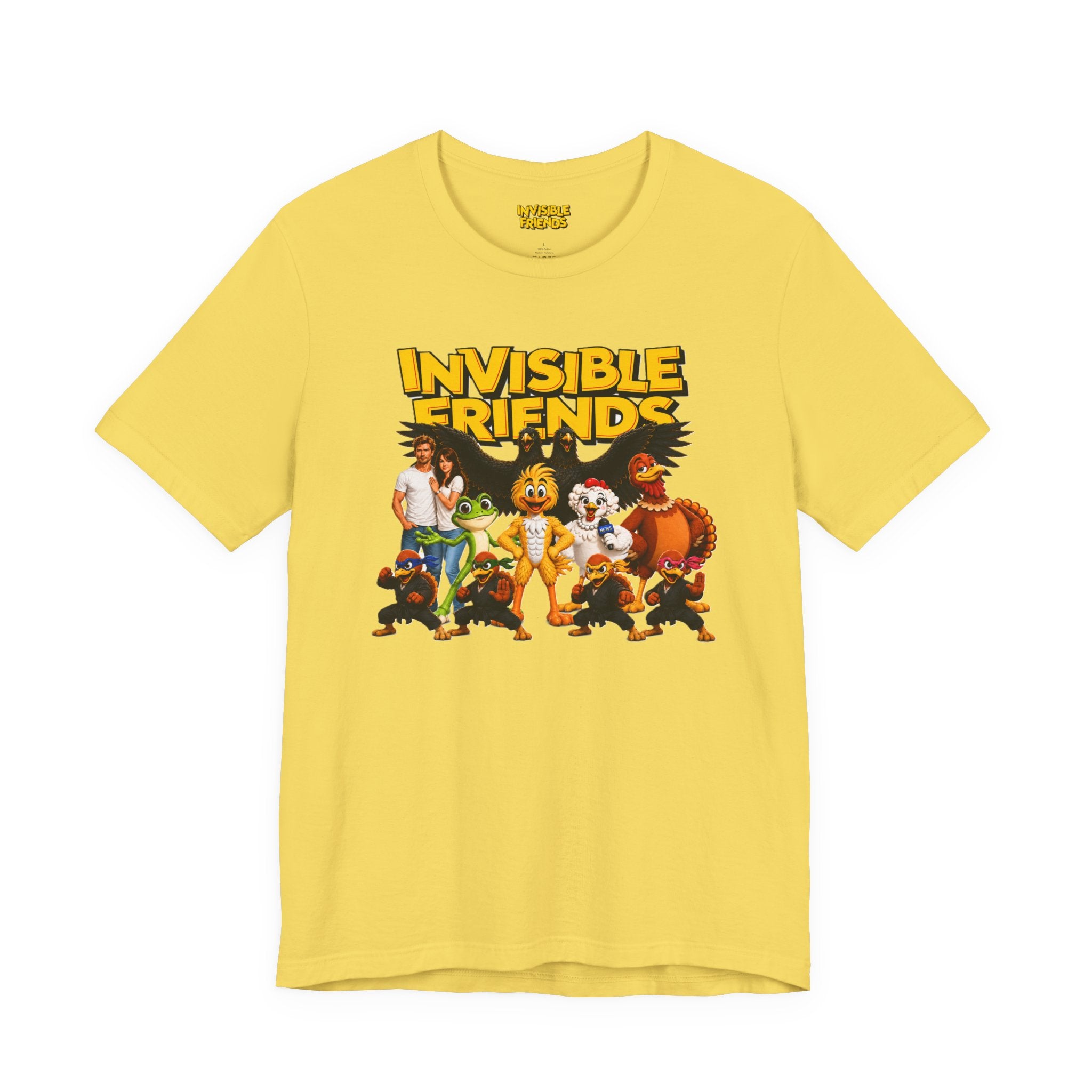 Adult - 2026 Unisex Jersey Short Sleeve Tee of All the Characters