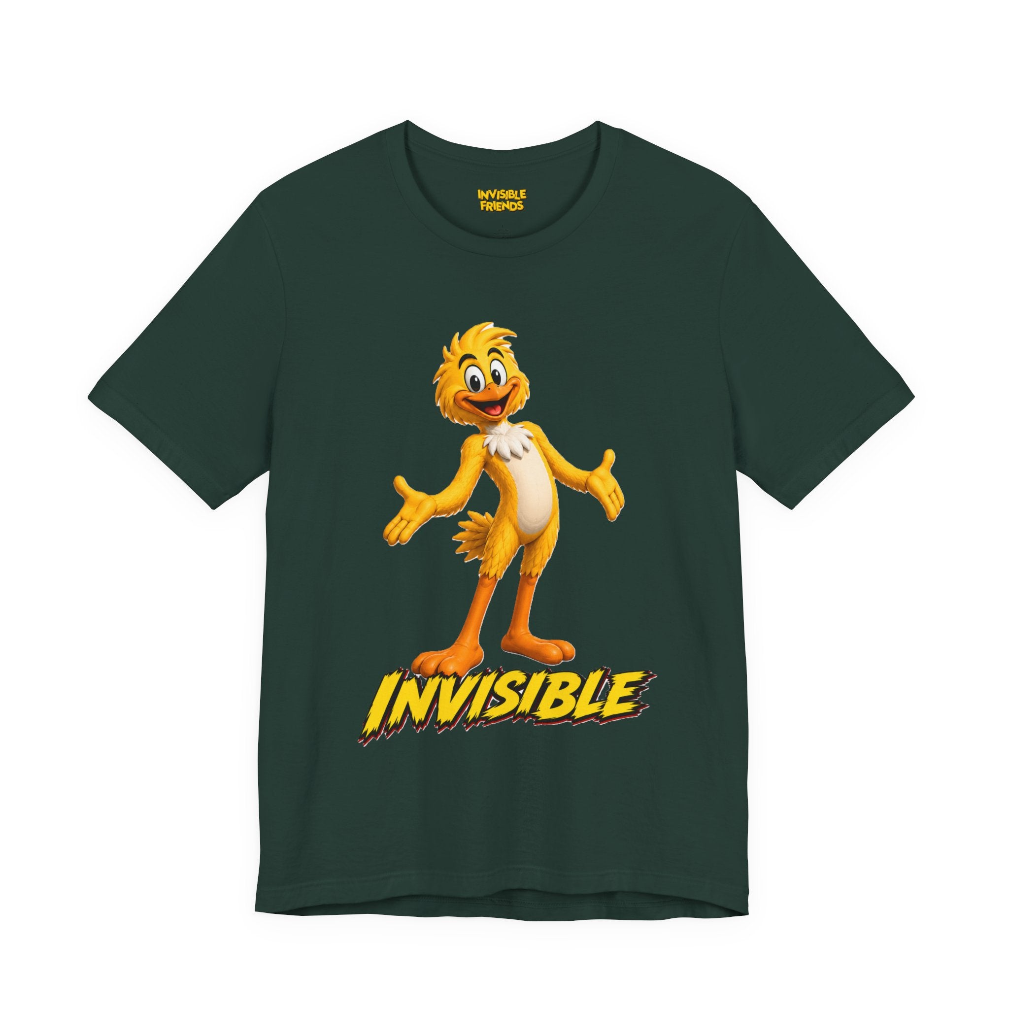 Adult - 2026 Unisex Jersey Short Sleeve Tee of Invisible the Canary