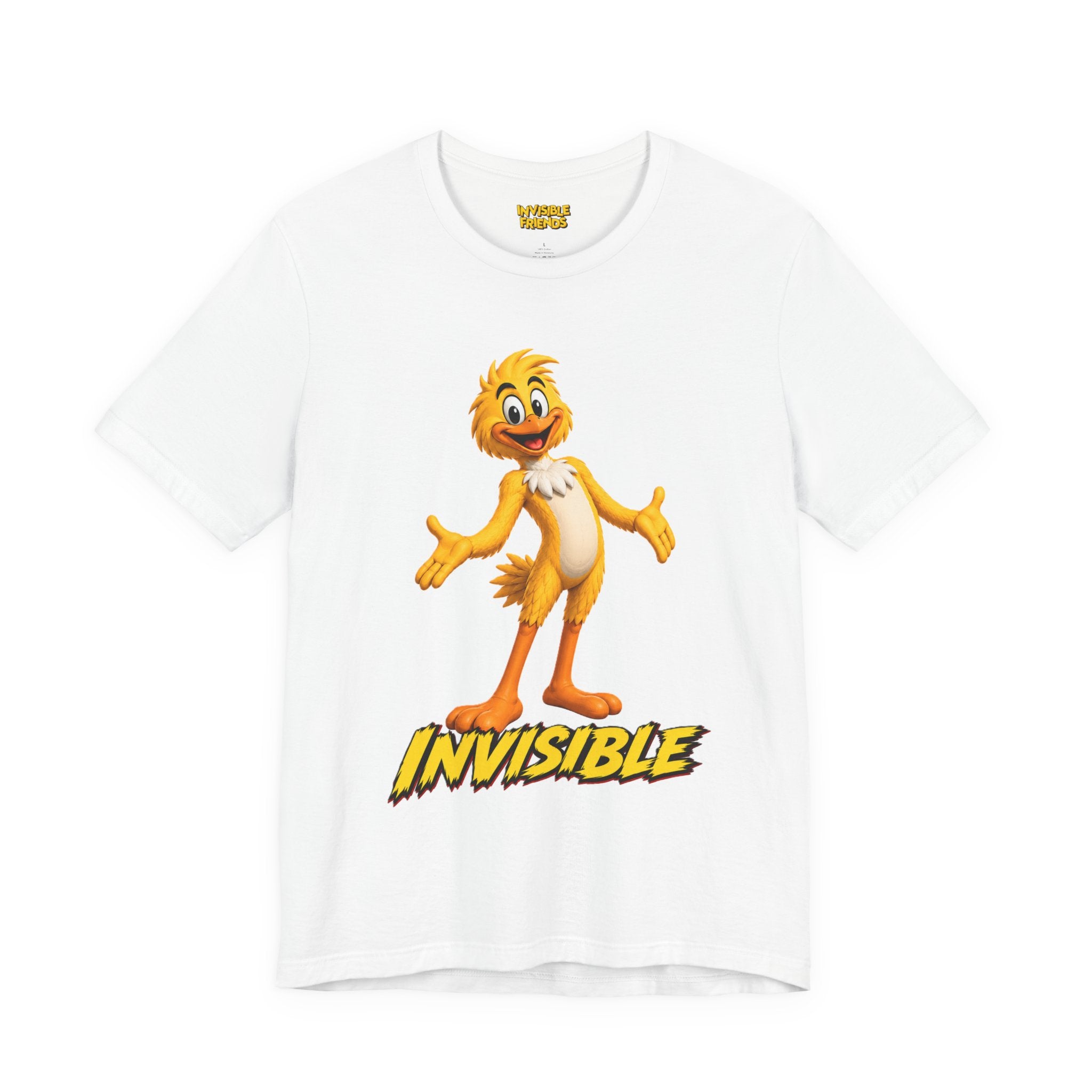 Adult - 2026 Unisex Jersey Short Sleeve Tee of Invisible the Canary