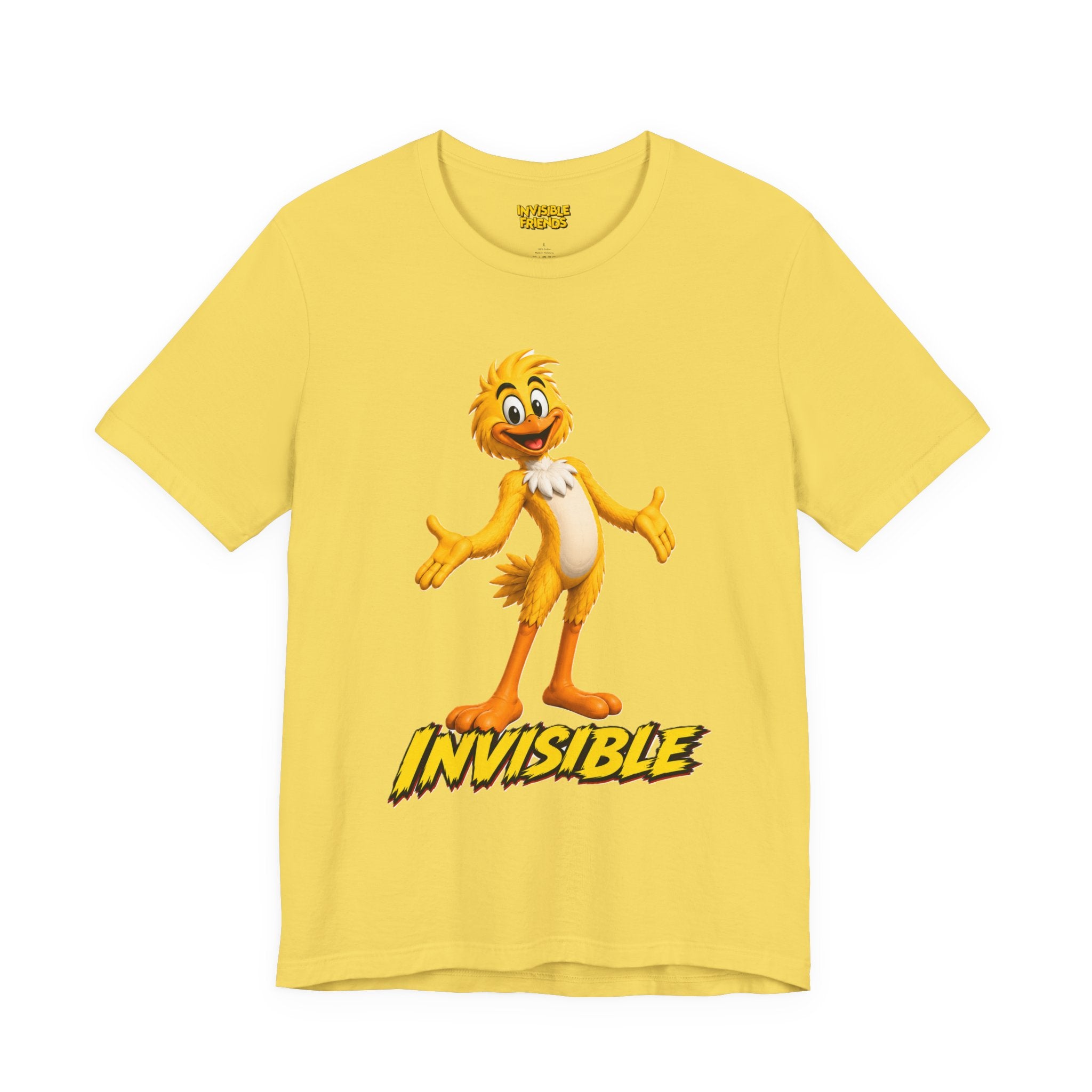 Adult - 2026 Unisex Jersey Short Sleeve Tee of Invisible the Canary