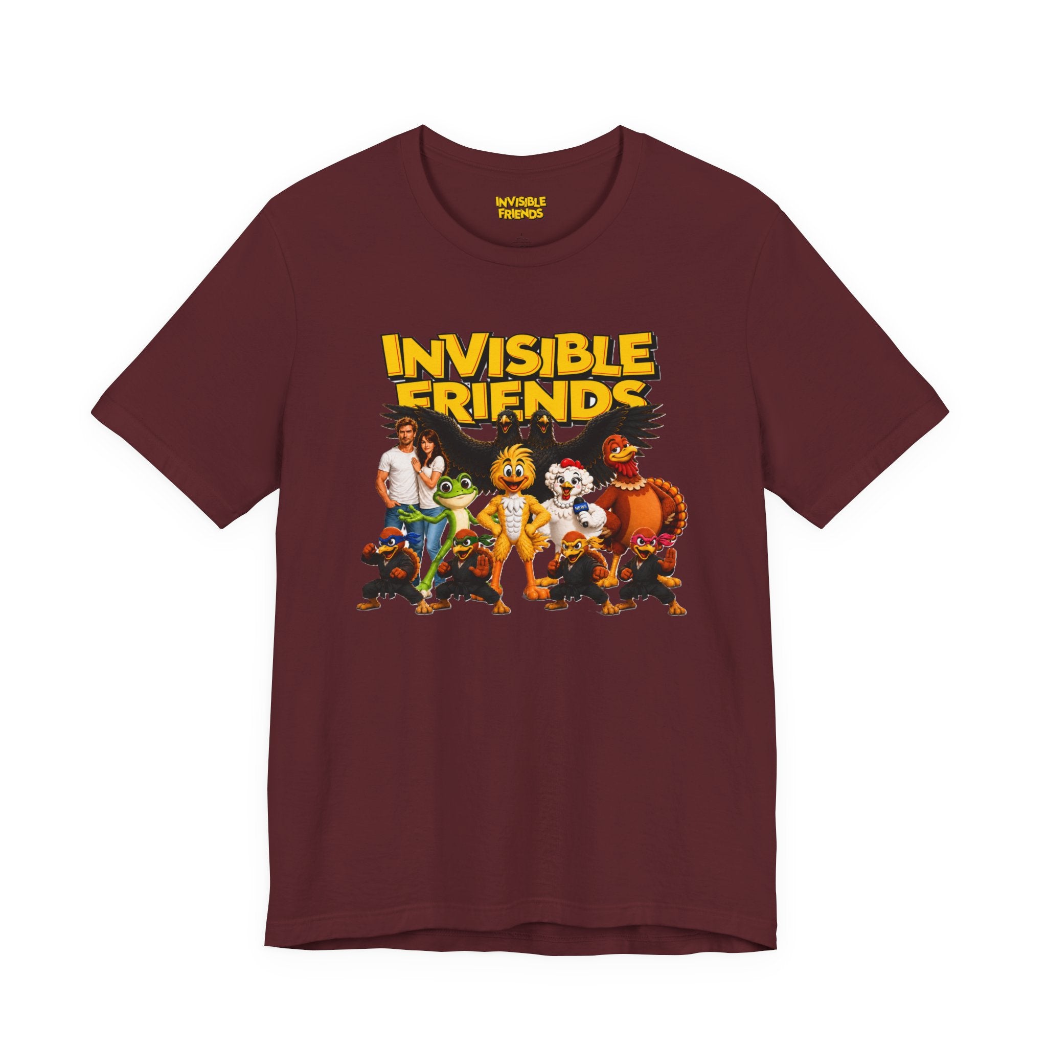 Adult - 2026 Unisex Jersey Short Sleeve Tee of All the Characters
