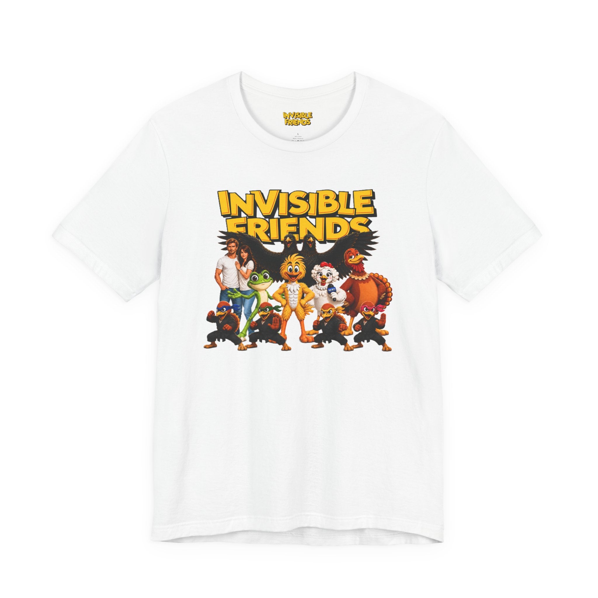 Adult - 2026 Unisex Jersey Short Sleeve Tee of All the Characters