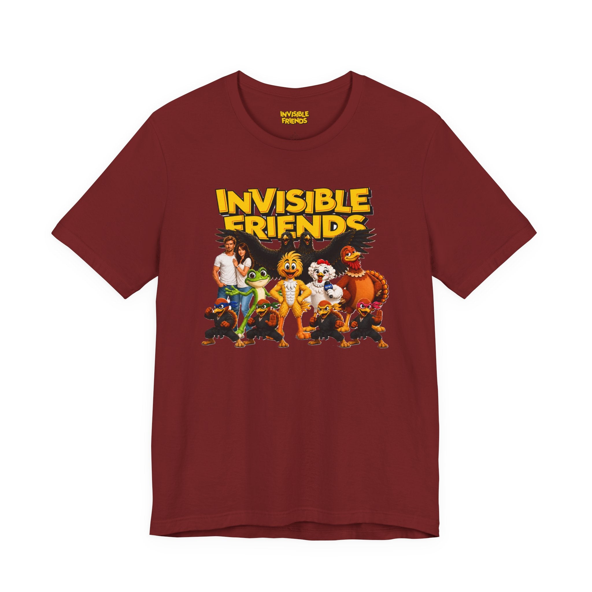 Adult - 2026 Unisex Jersey Short Sleeve Tee of All the Characters